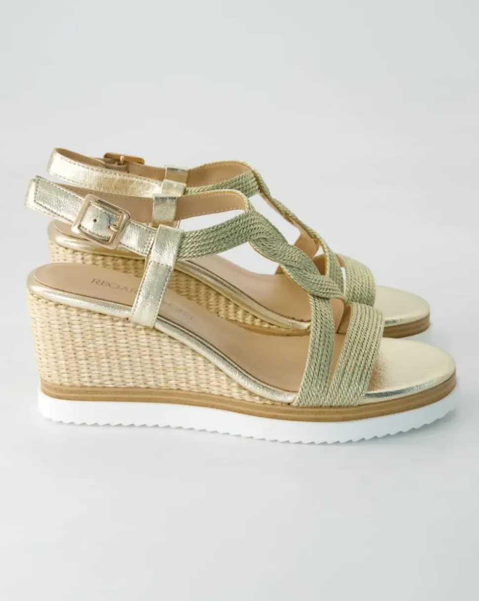 Madison 02 Sandalen in Gold