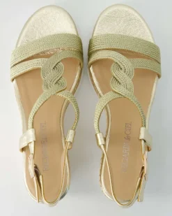 Madison 02 Sandalen in Gold