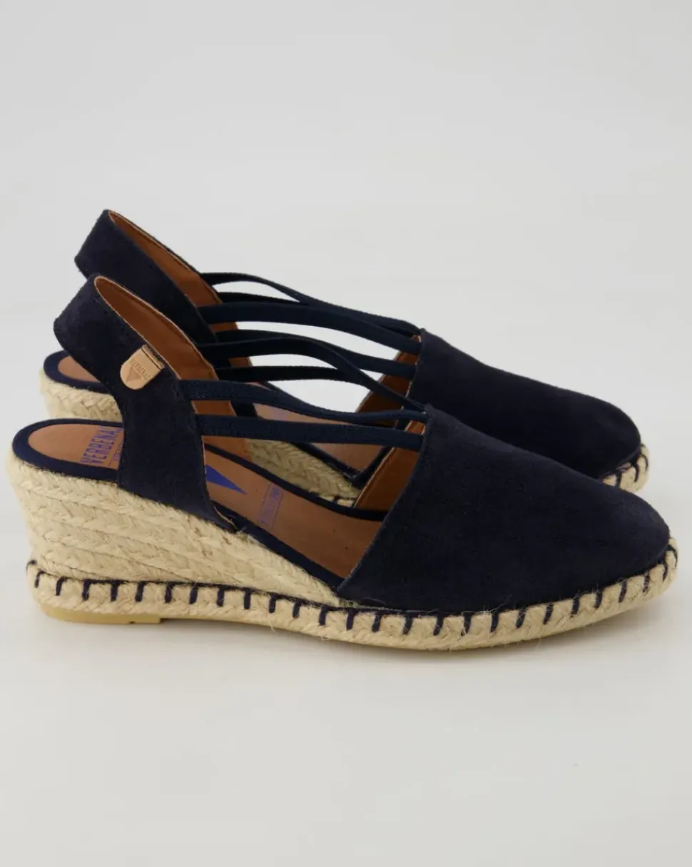 Maika Serraje Wedges in Blau