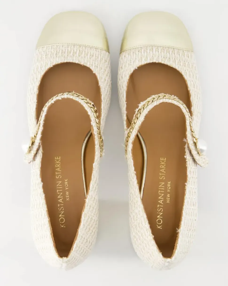 MAME Pumps in Beige