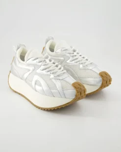 Maribella Runner Metallic Sneaker in Silber