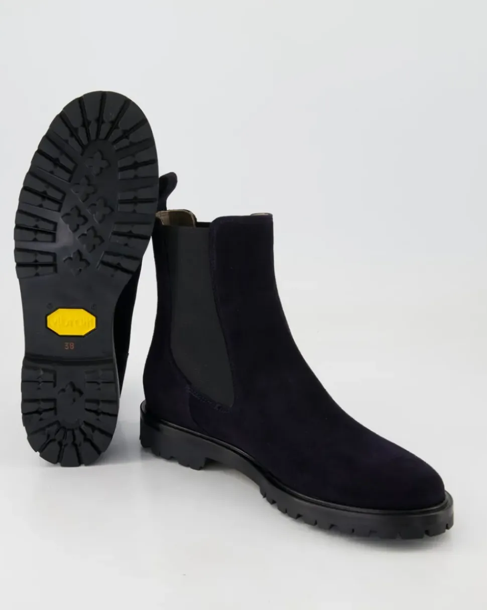 M141 Chelsea Boots in Blau