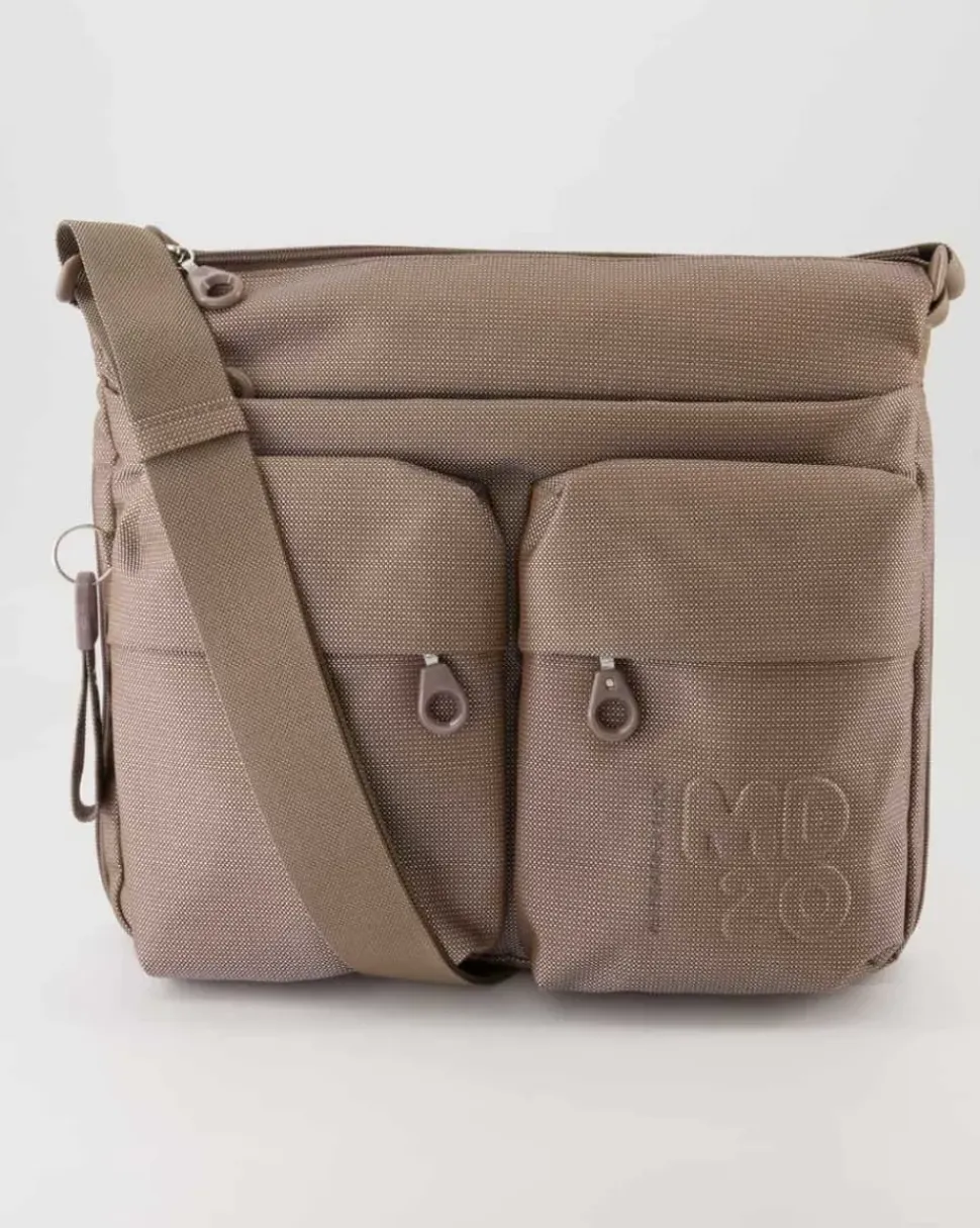 MD20 Crossover Umhängetasche in Beige