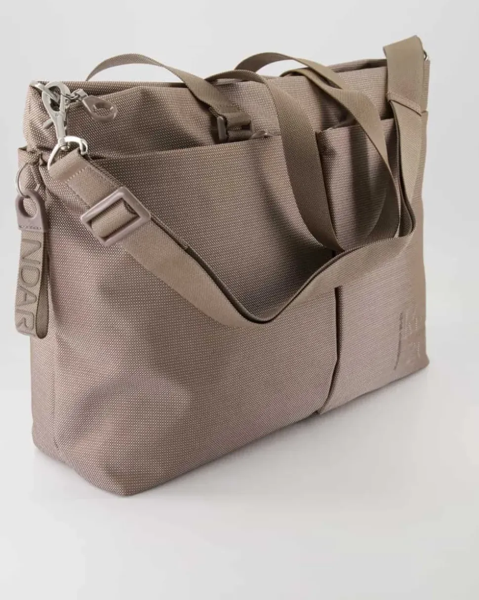 MD20 Shopper Umhängetasche in Beige