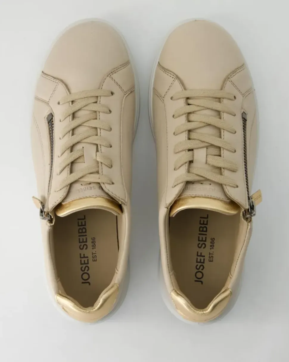 MEGAN 01 Schnürschuhe in Beige