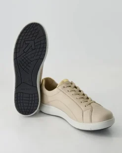 MEGAN 01 Schnürschuhe in Beige