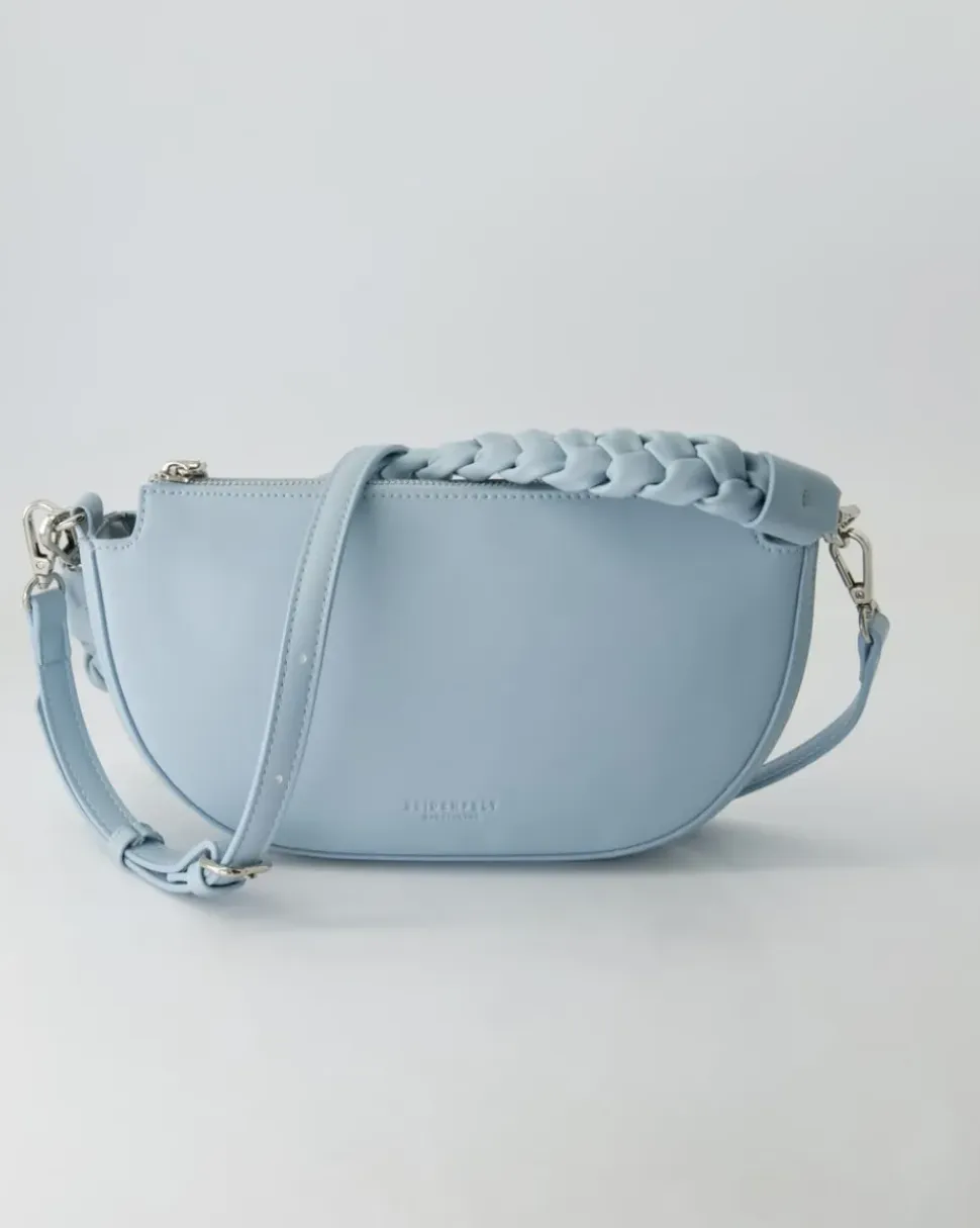 Melbu Halfmoon Bag Umhängetasche in Blau