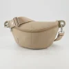 Mellow Leather Bum Bag Umhängetasche in Beige