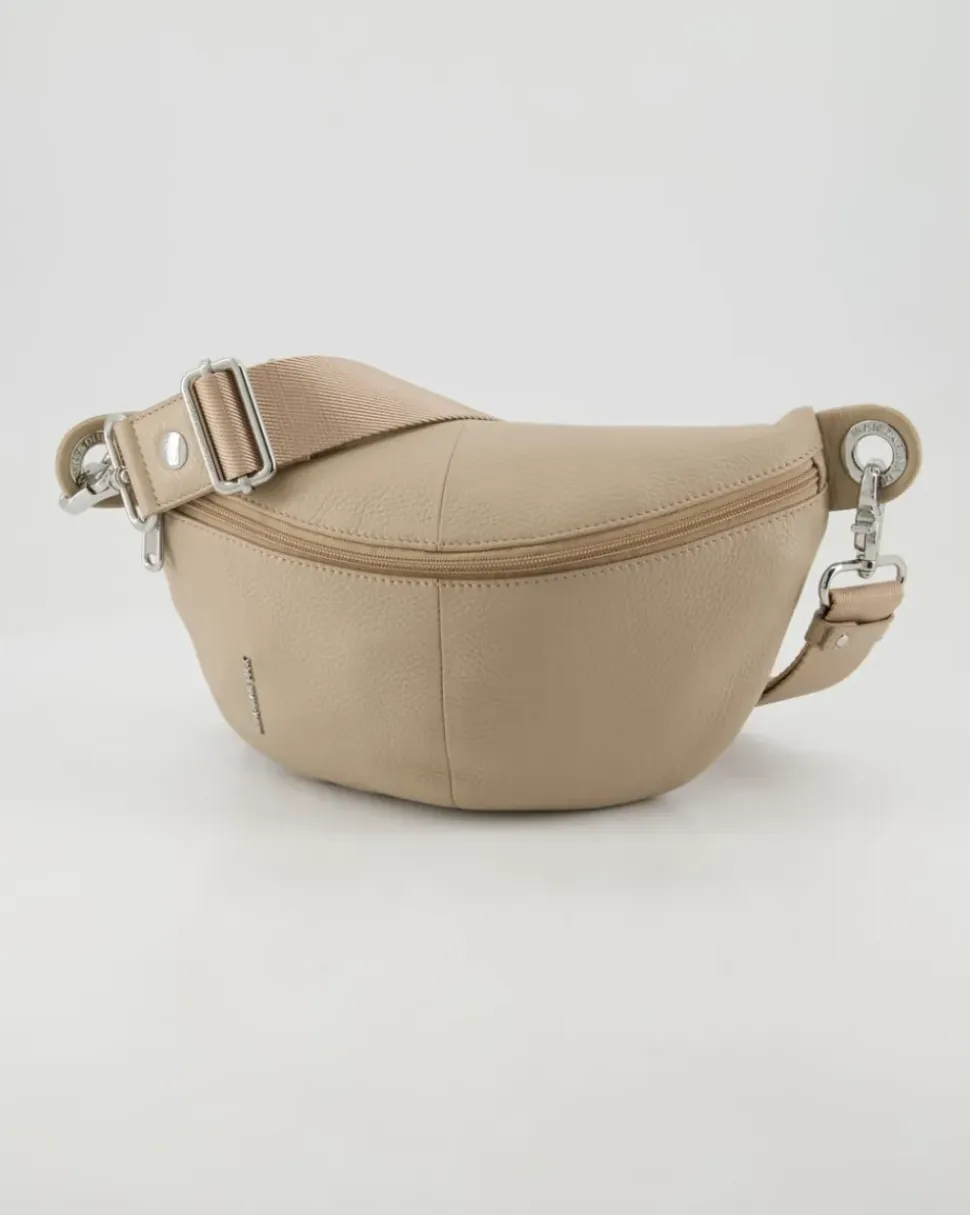 Mellow Leather Bum Bag Umhängetasche in Beige