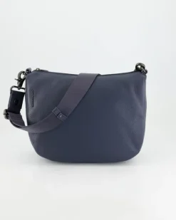 Mellow Leather HOBO Umhängetasche in Blau