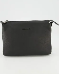 Mellow Leather Pochette Umhängetasche in Schwarz
