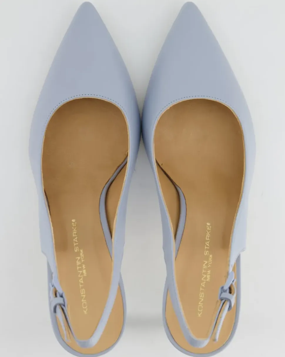MENTHA Slingpumps in Blau