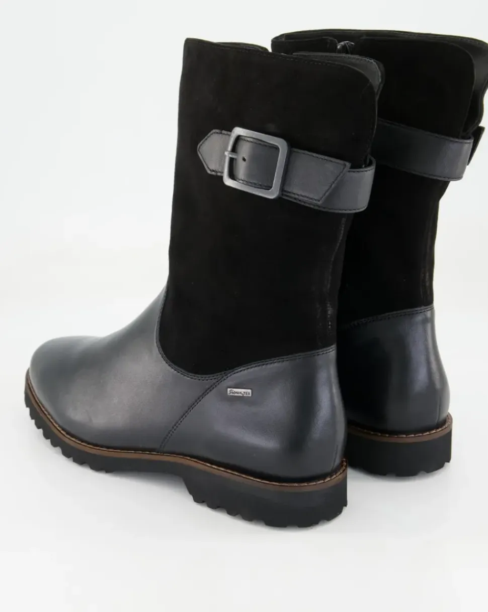 Merdit-742-Tex-Lf-H Stiefeletten in Schwarz