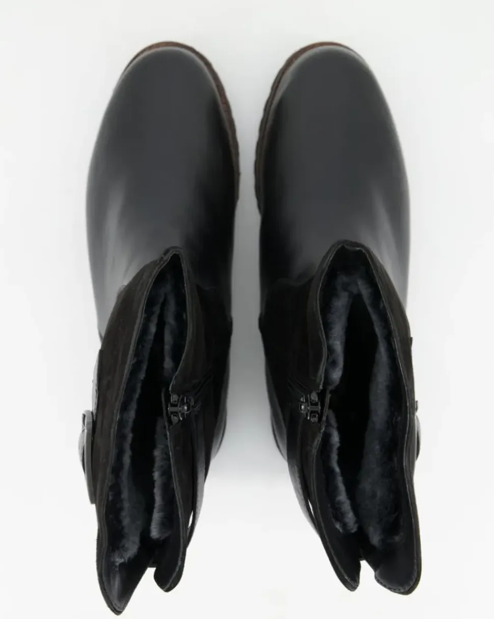 Merdit-742-Tex-Lf-H Stiefeletten in Schwarz
