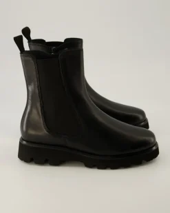 Meredira-729-H Chelsea Boots in Schwarz