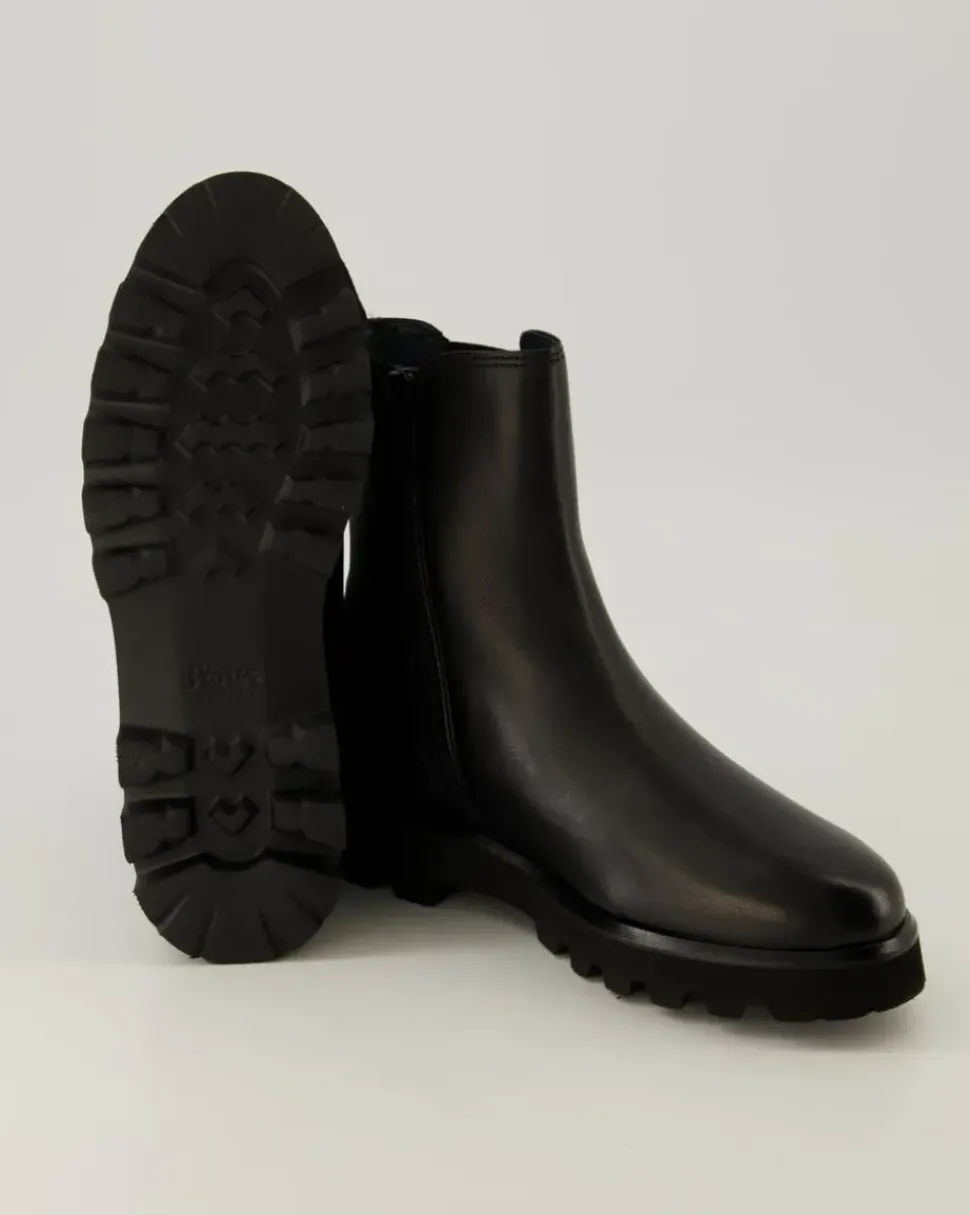 Meredira-729-H Chelsea Boots in Schwarz