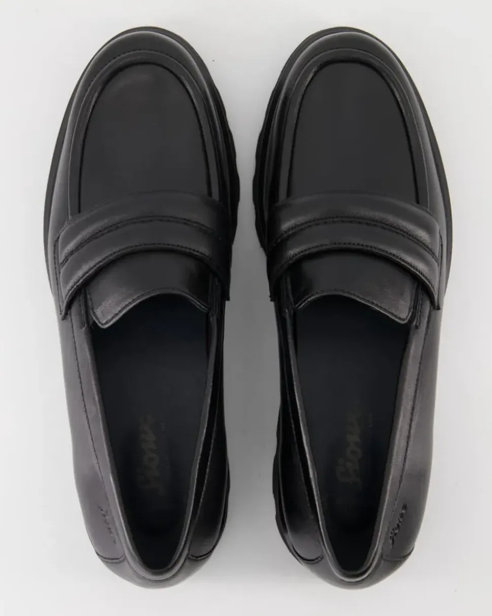Meredira-726-H Slipper in Schwarz