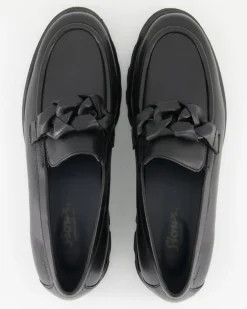 Meredira-727-H Slipper in Schwarz