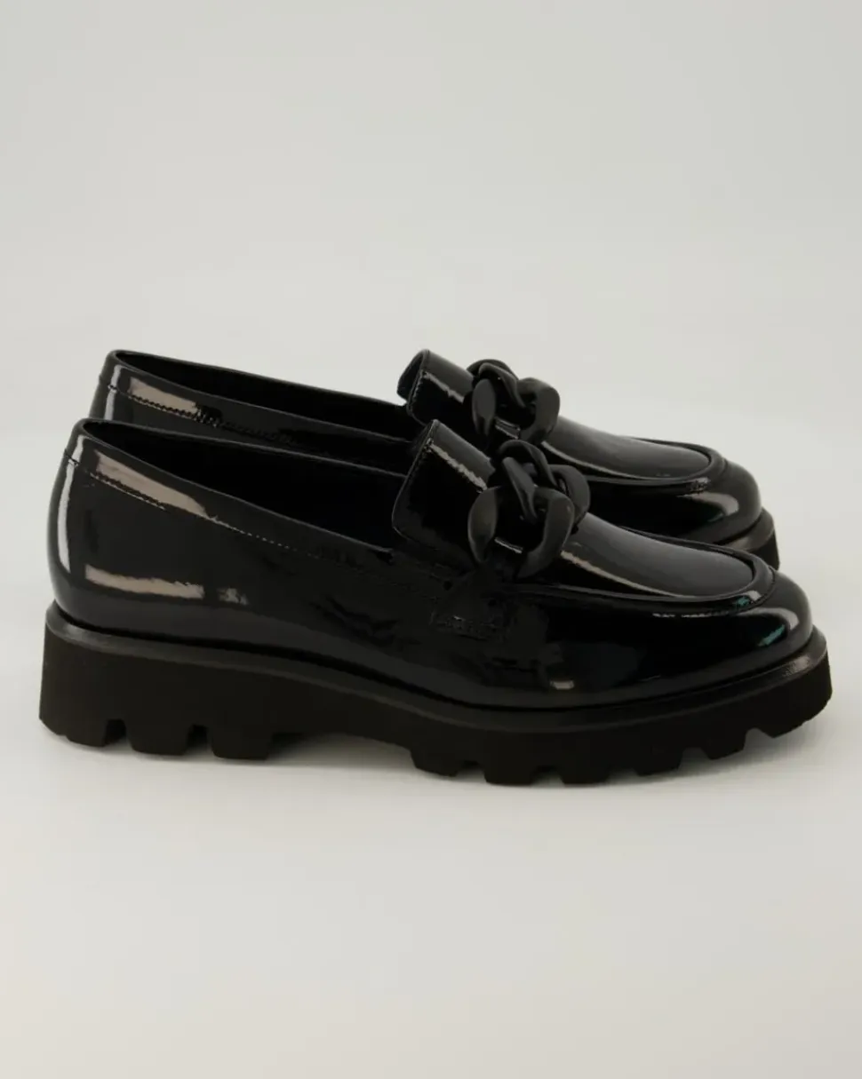 Meredira-712-H Slipper in Schwarz