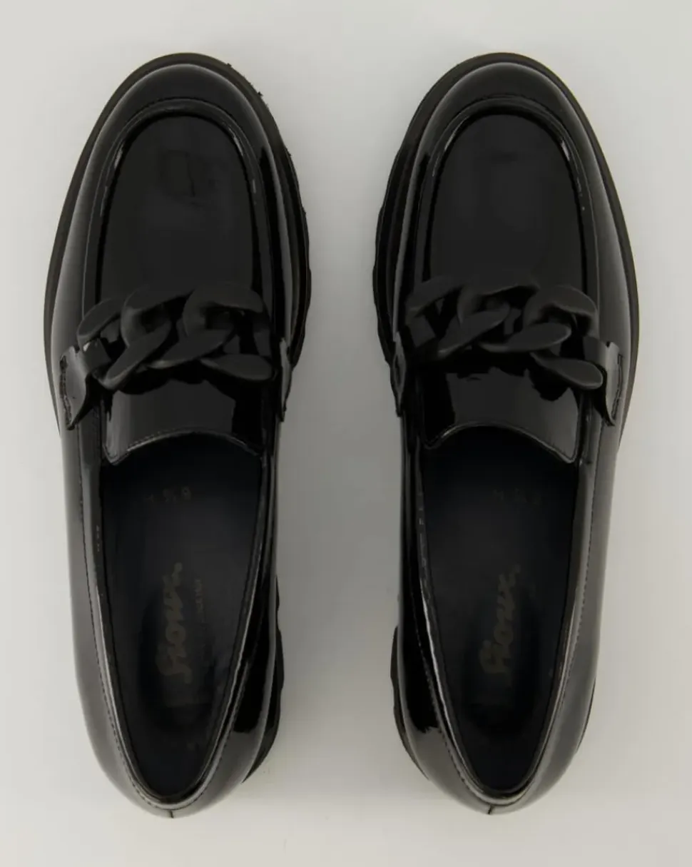 Meredira-712-H Slipper in Schwarz