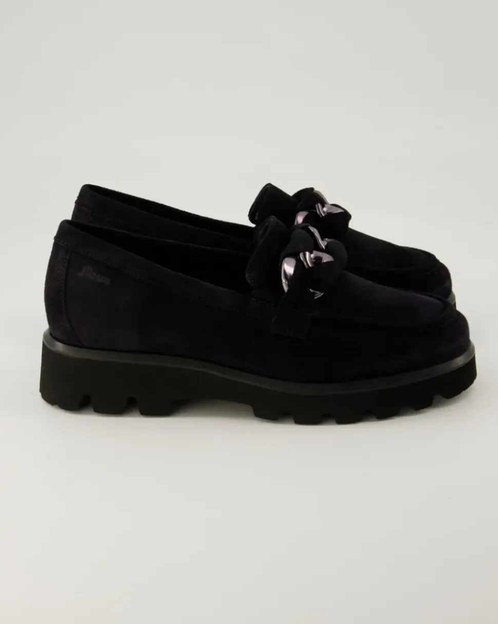 Meredira-727-H Slipper in Schwarz