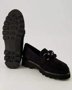 Meredira-727-H Slipper in Schwarz