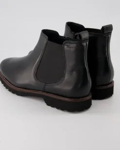 Meredith-701-H Chelsea Boots in Schwarz