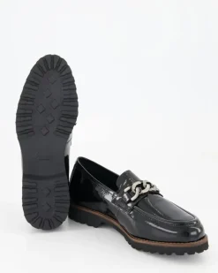 Meredith-734-H Slipper in Schwarz