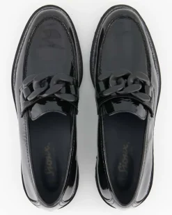 Meredith-744-H Slipper in Schwarz