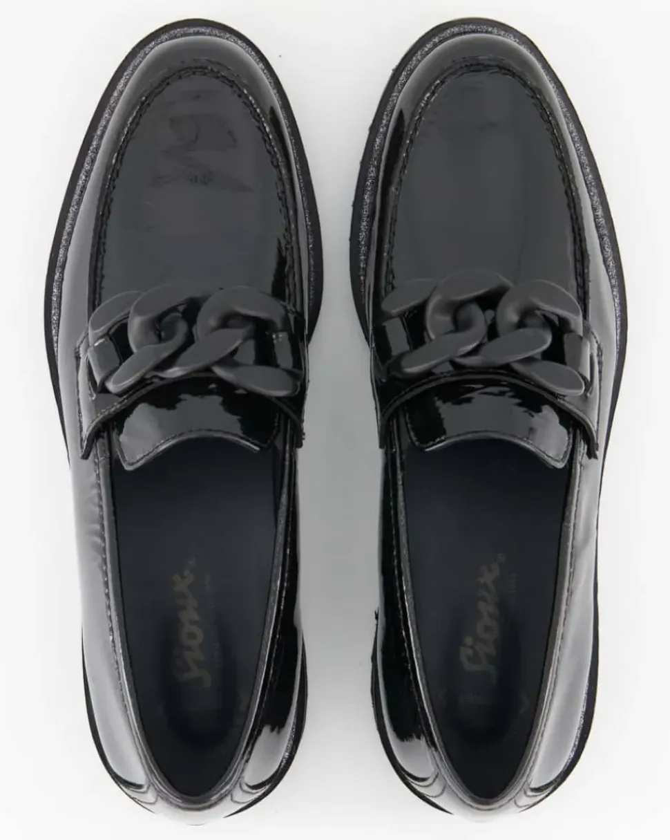 Meredith-744-H Slipper in Schwarz