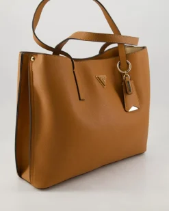 Meridian Girlfriend Tote Handtasche in Braun