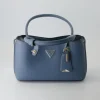 Meridian Shoulder Satchel Handtasche in Blau