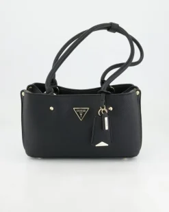 Meridian Shoulder Satchel Handtasche in Schwarz