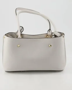 Meridian Shoulder Satchel Handtasche in Weiß