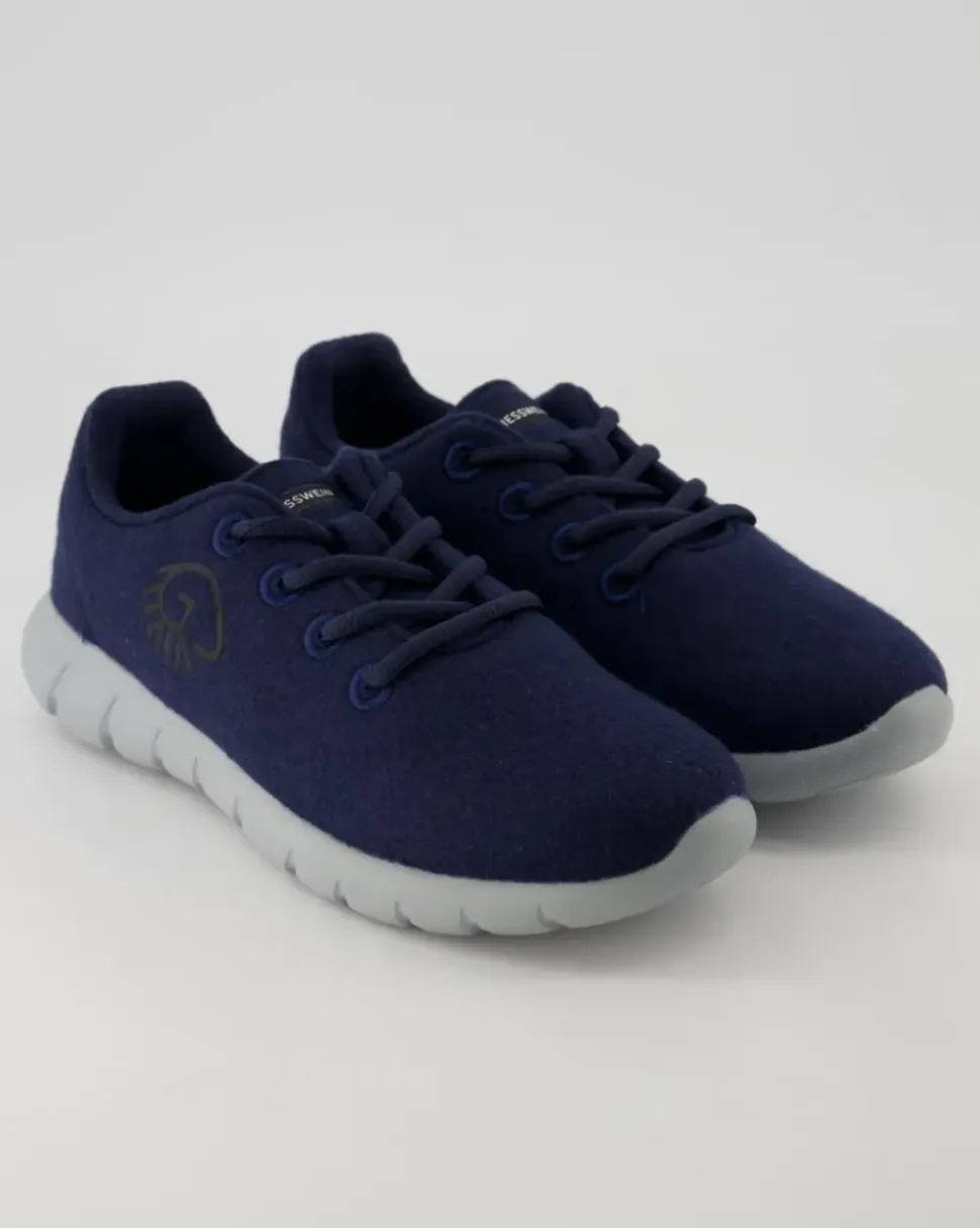 MERINO RUNNERS WOMEN Sneaker in Blau
