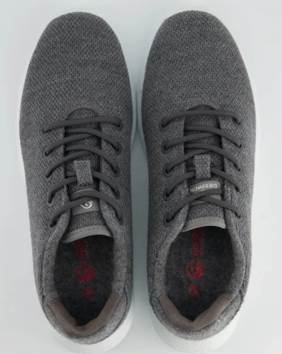 MERINO WOOL KNIT MEN Sneaker in Grau