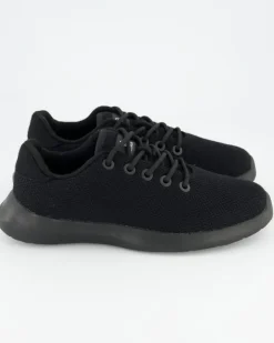 MERINO WOOL KNIT WOMEN Sneaker in Schwarz