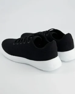 MERINO WOOL KNIT WOMEN Sneaker in Schwarz