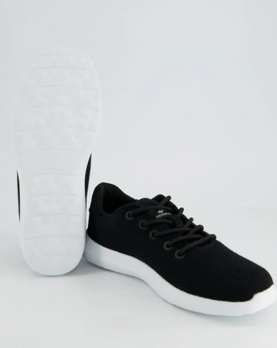 MERINO WOOL KNIT WOMEN Sneaker in Schwarz