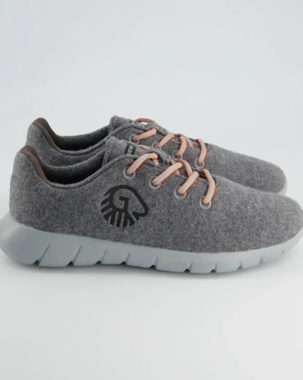 MERINO WOOL RUNNERS MEN Sneaker in Grau