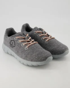 MERINO WOOL RUNNERS WOMEN Sneaker in Grau