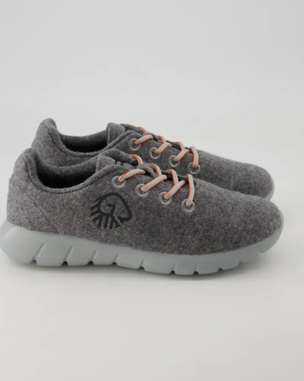 MERINO WOOL RUNNERS WOMEN Sneaker in Grau