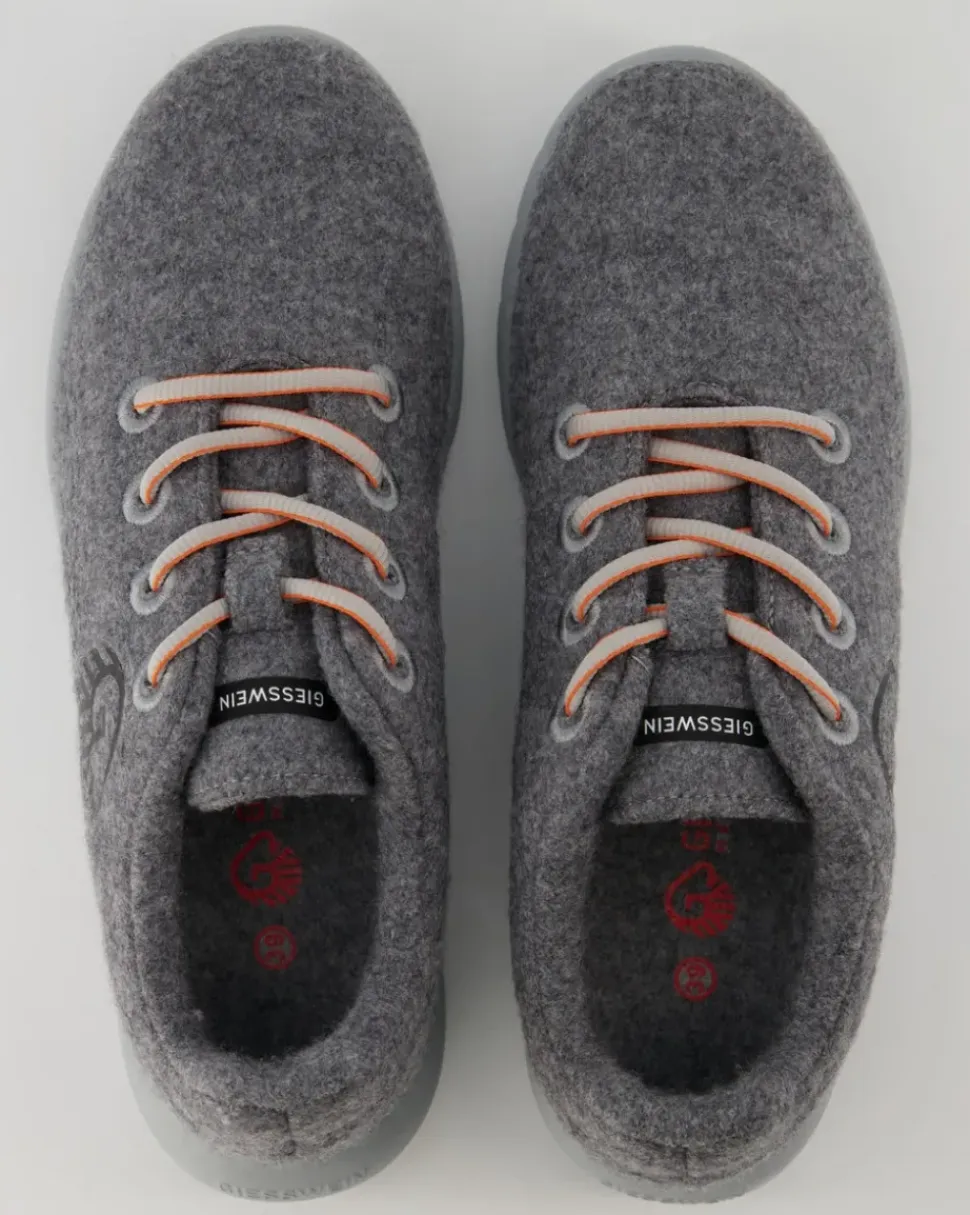 MERINO WOOL RUNNERS WOMEN Sneaker in Grau