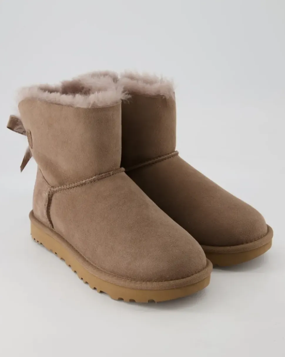 Mini Bailey Bow Winterschuhe in Beige