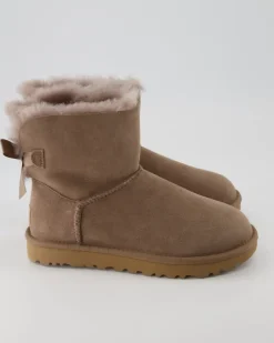 Mini Bailey Bow Winterschuhe in Beige