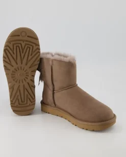 Mini Bailey Bow Winterschuhe in Beige
