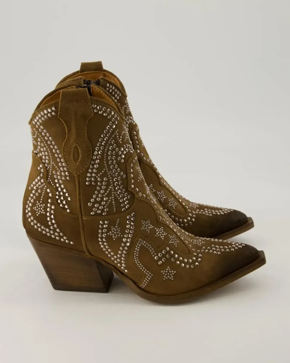 M702M14 Cowboyboots in Braun