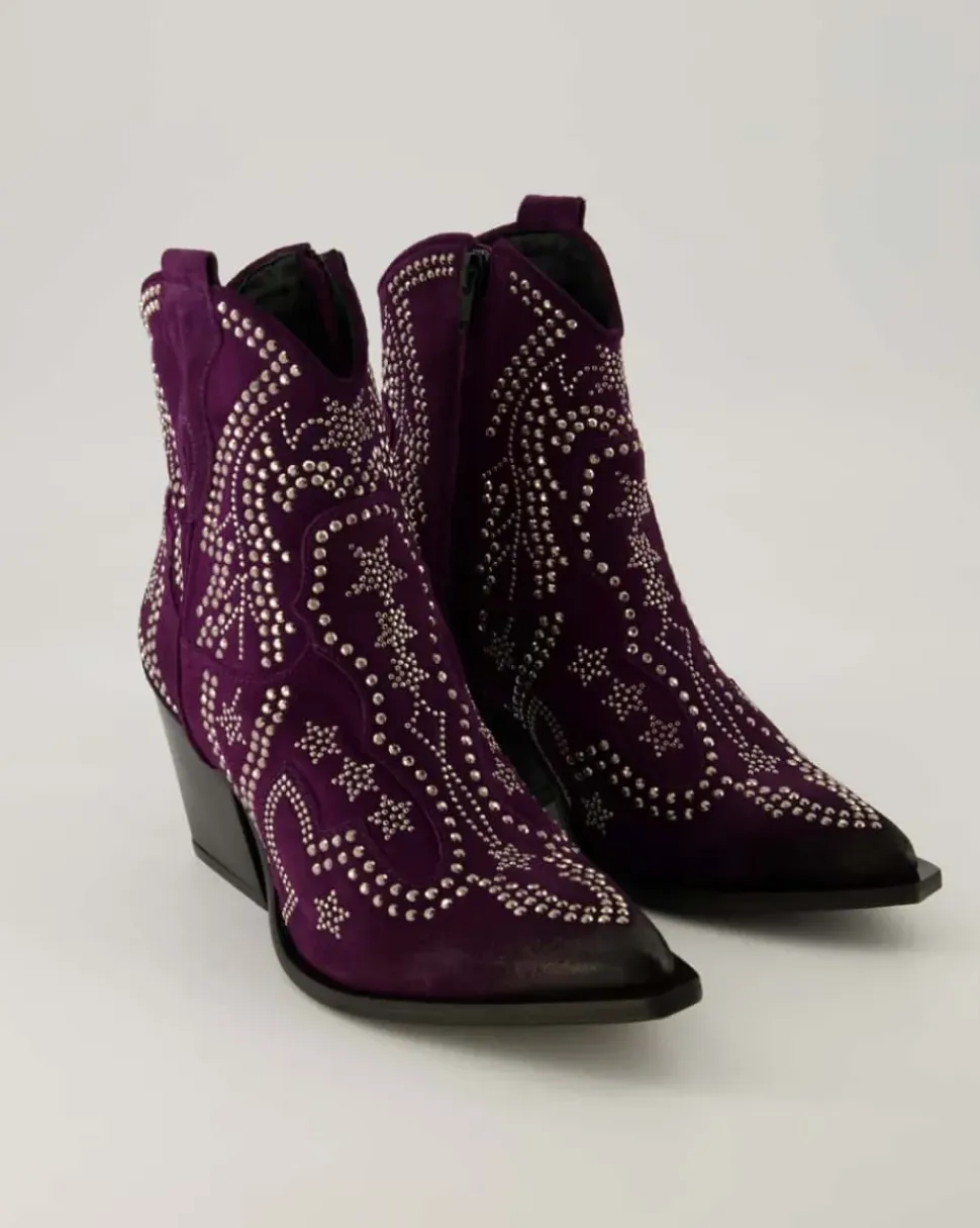 M702M14 Cowboyboots in Lila
