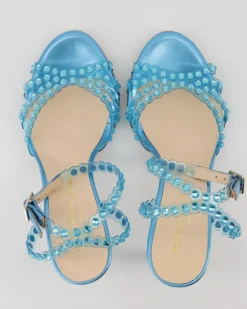 Mona Sandalen in Blau