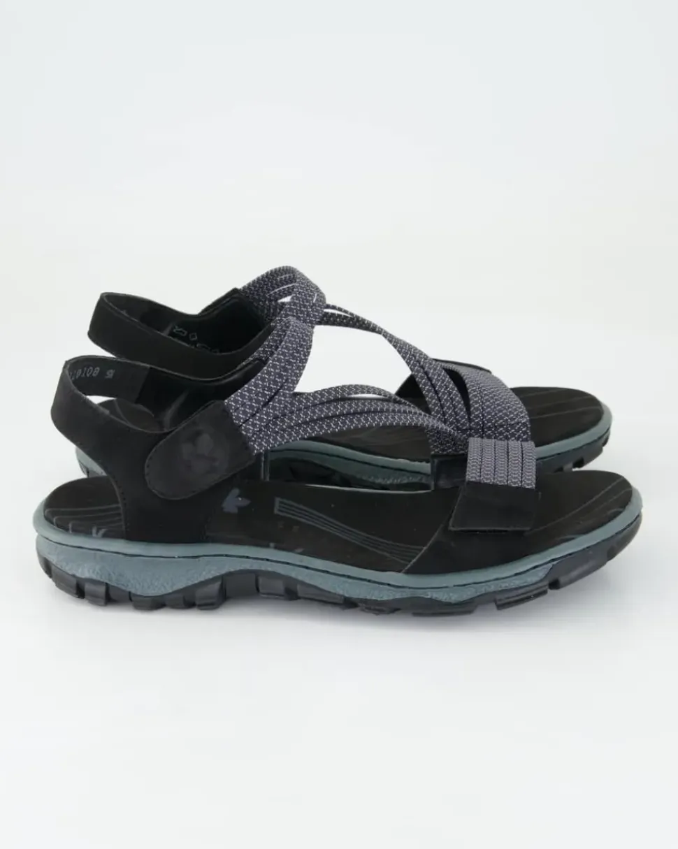 Morokko Sandalen in Schwarz